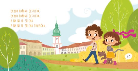 Písničky pro děti 1. Z krásných míst naší země