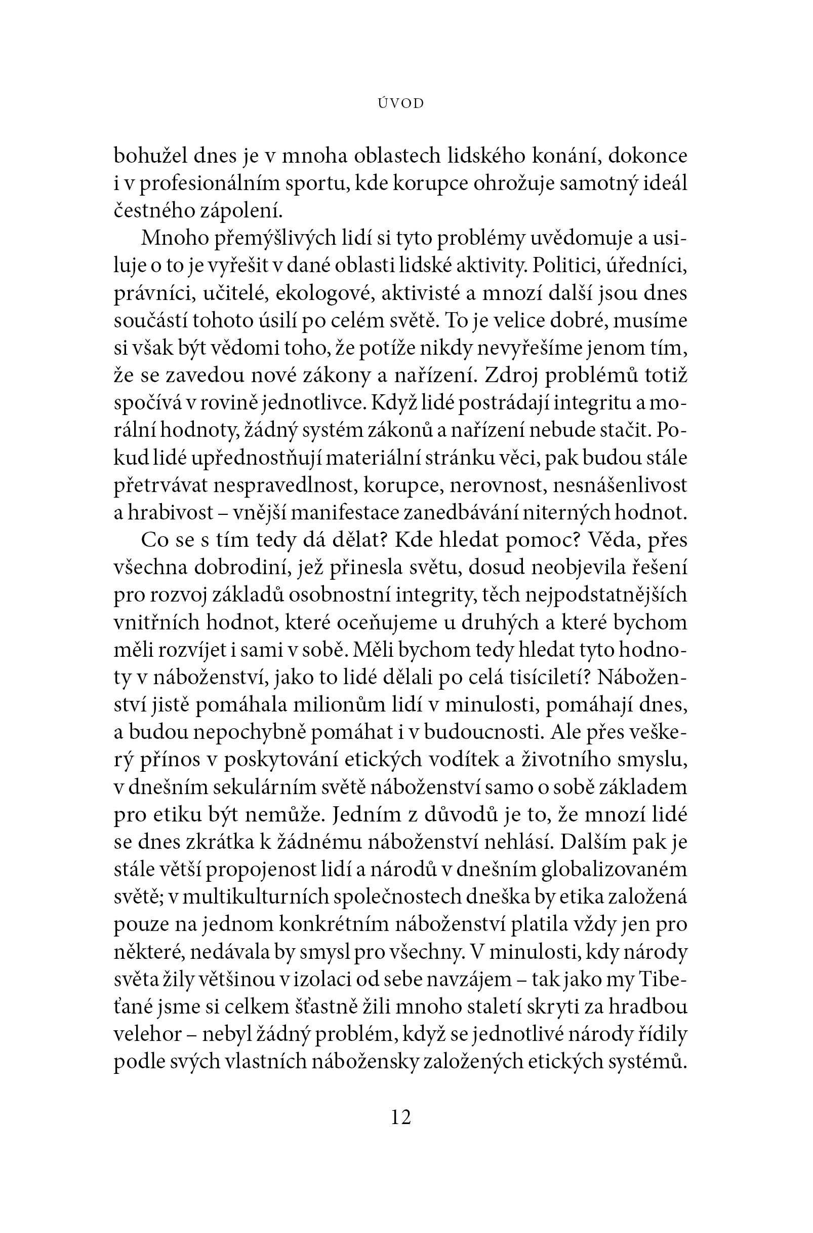 Etika pro dnešní svět