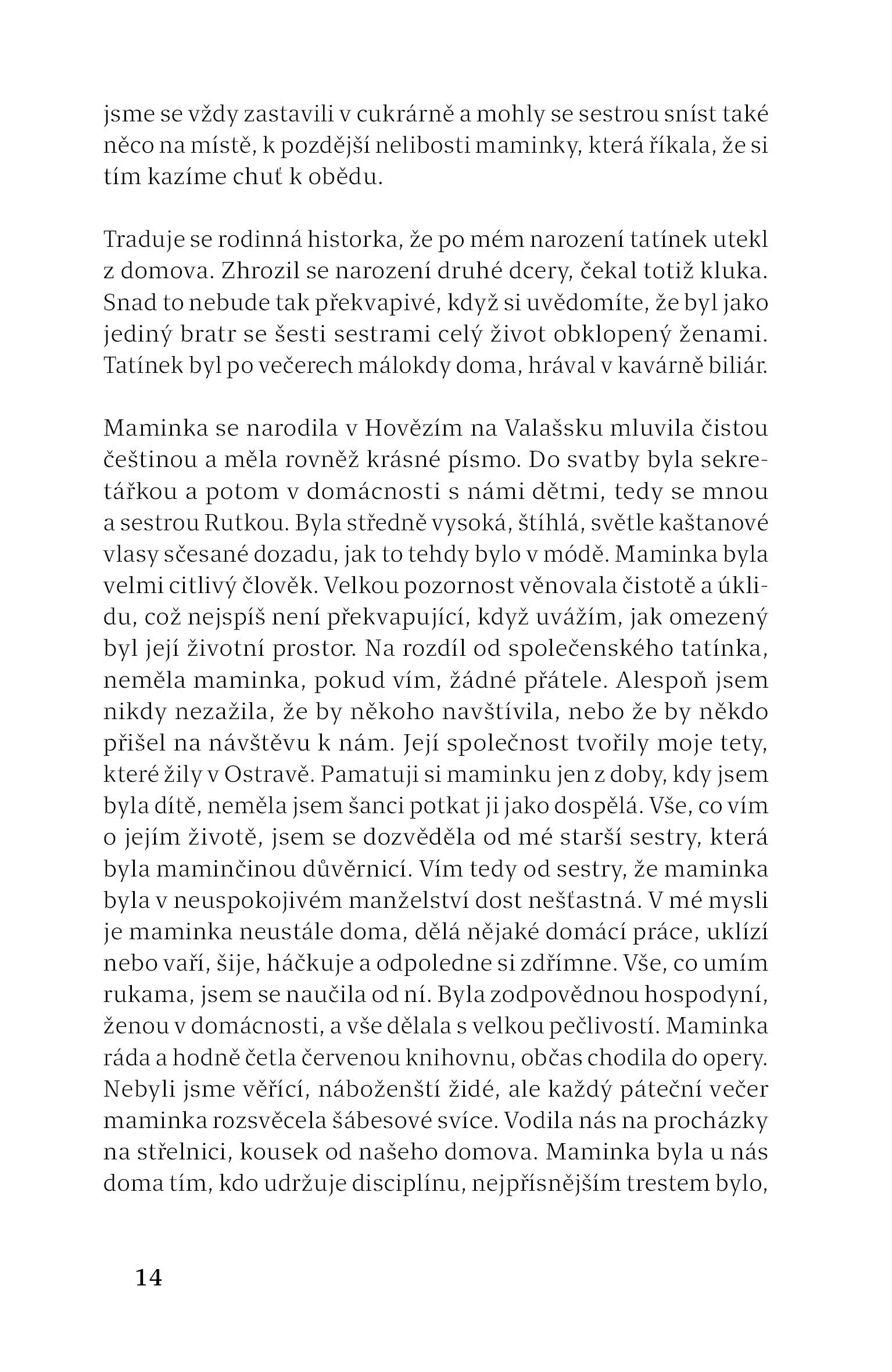 Se žlutou hvězdou v prázdném kupé