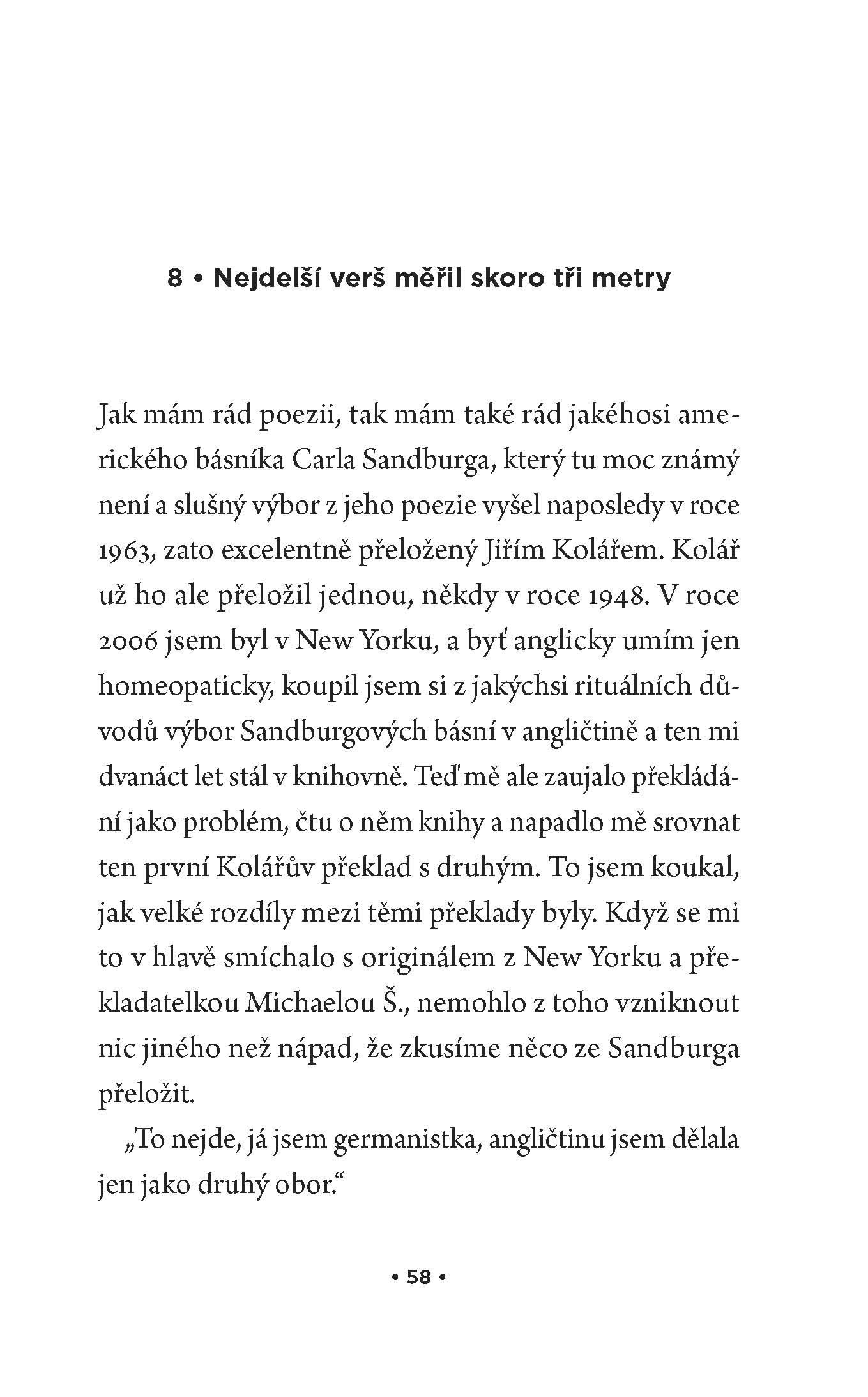 Aspoň jsem to zkusil