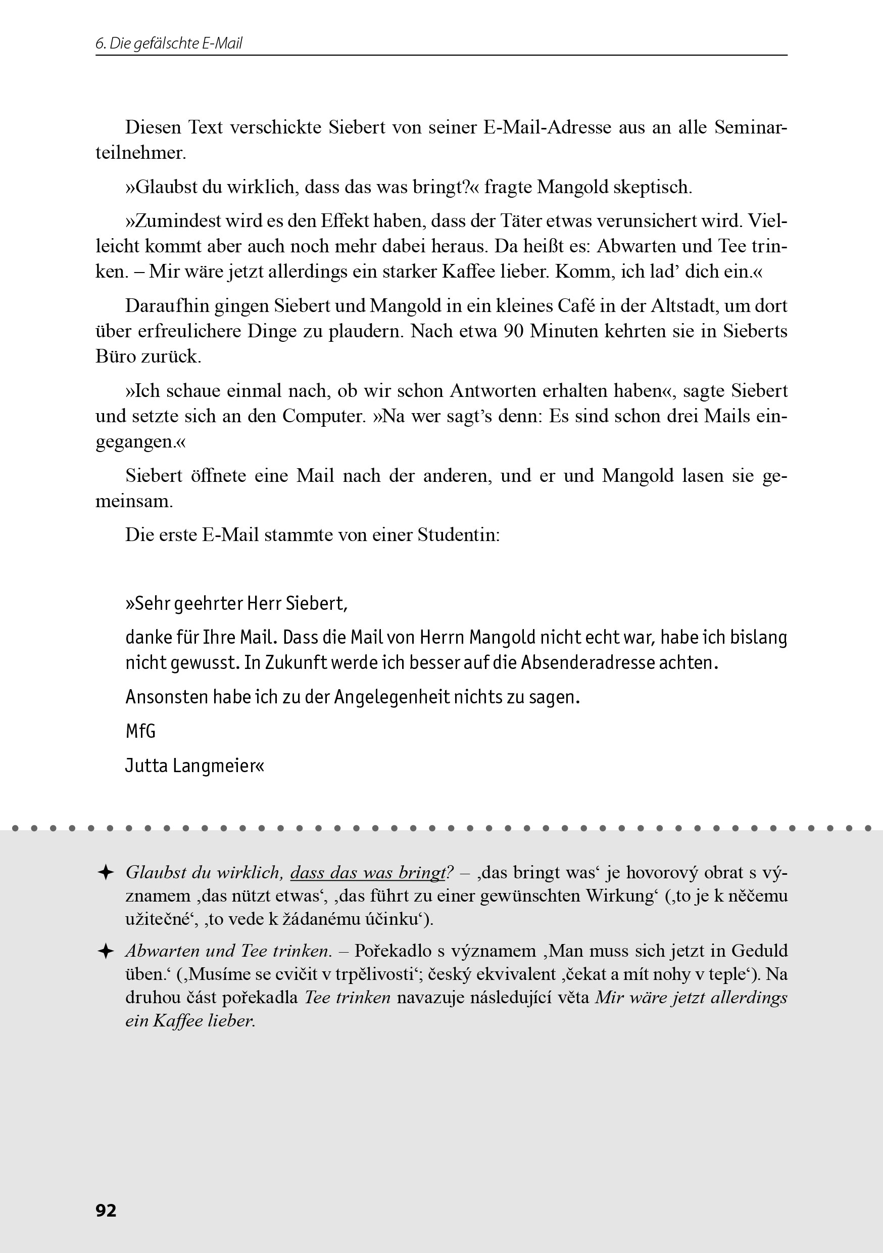 Němčina pro detektivy - Detektivní příběhy s hádankou