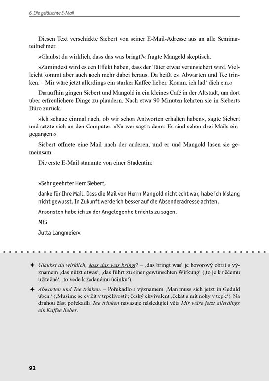 Němčina pro detektivy - Detektivní příběhy s hádankou