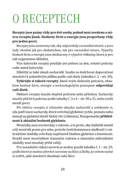 Malá diabetická kuchařka 