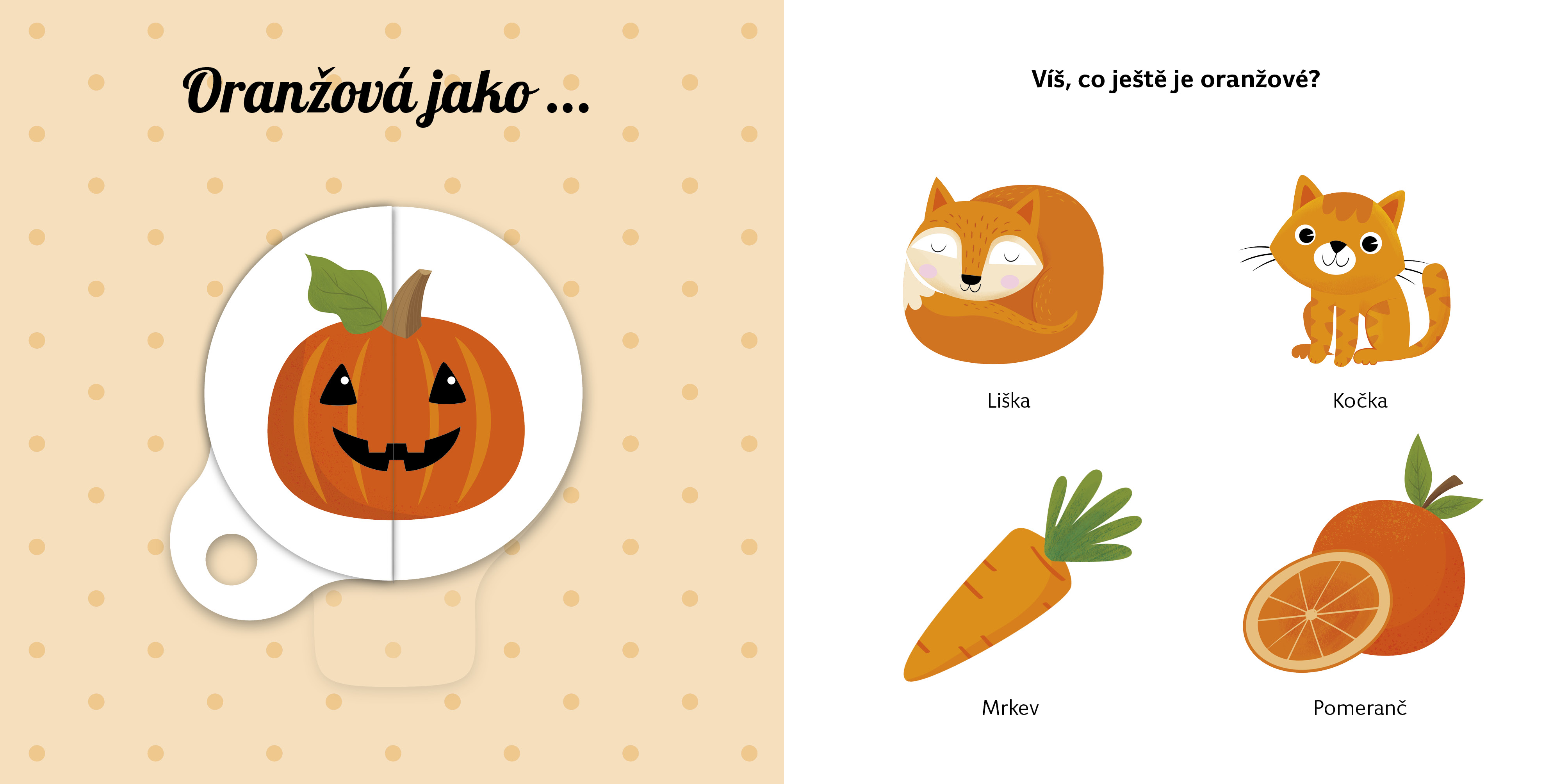 Uč se barvy s kouzelným kolečkem