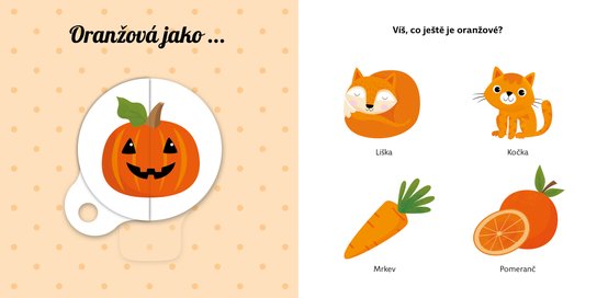 Uč se barvy s kouzelným kolečkem