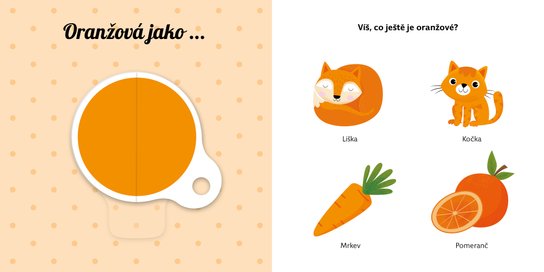 Uč se barvy s kouzelným kolečkem