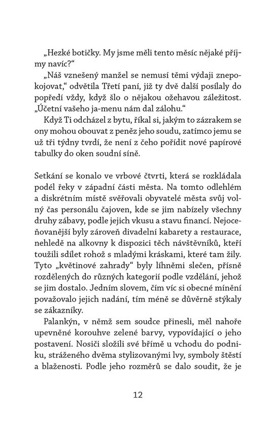 Případy soudce Ti: Smrt ve vrbové čtvrti