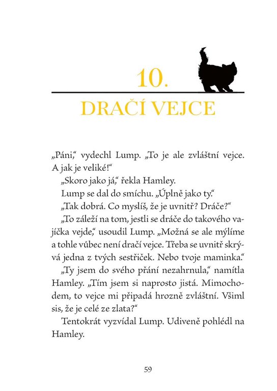 Kočička Hamley a dračí mládě