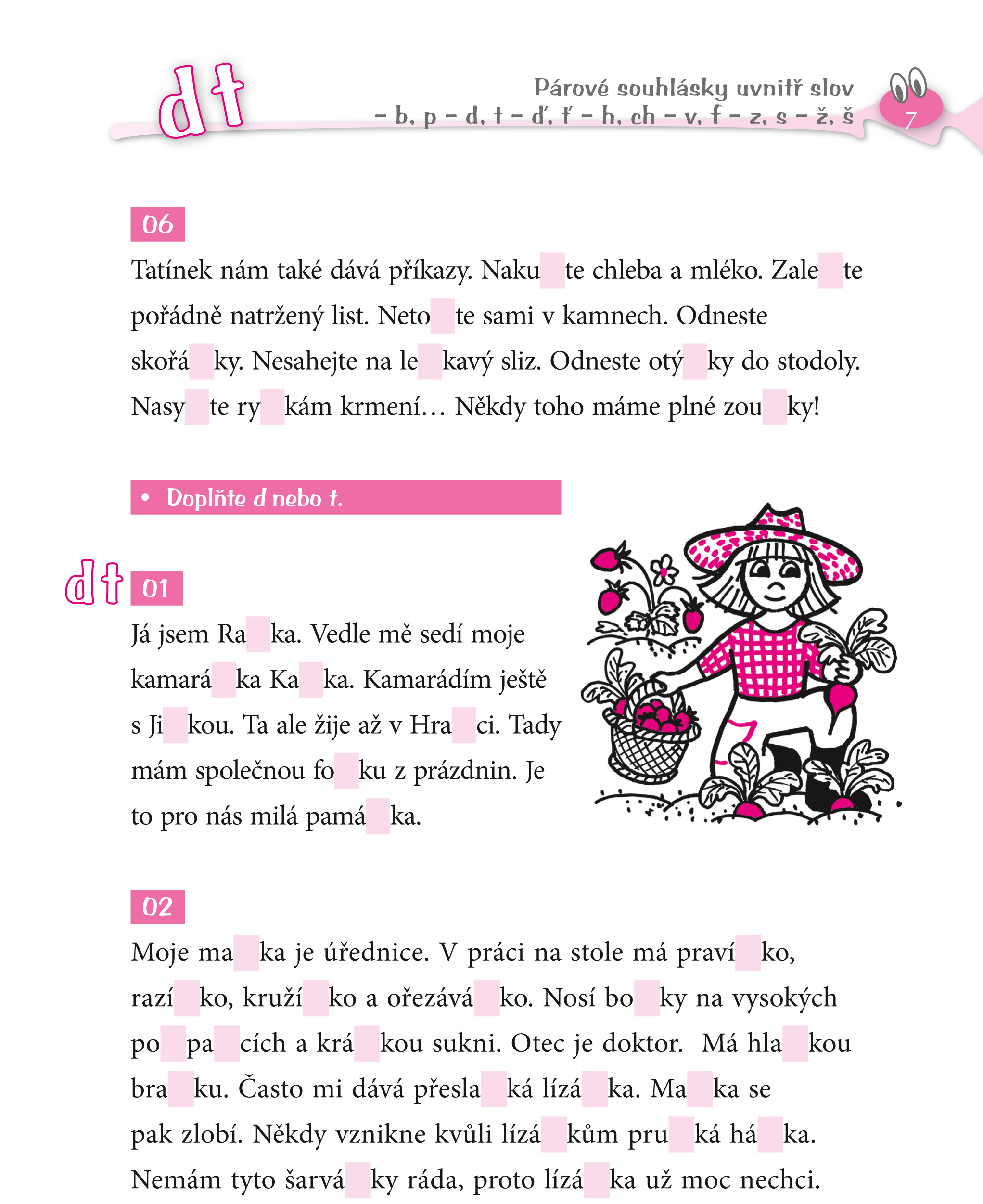 Veselé diktáty a doplňovačky - Hurá na výlet (3. třída)