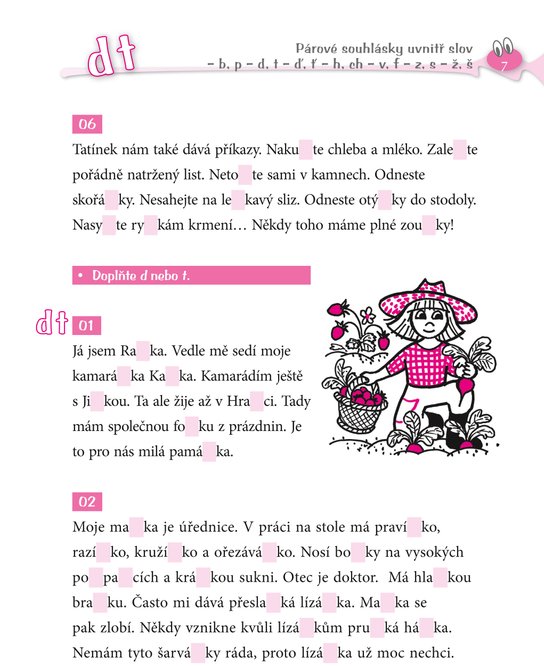 Veselé diktáty a doplňovačky - Hurá na výlet (3. třída)