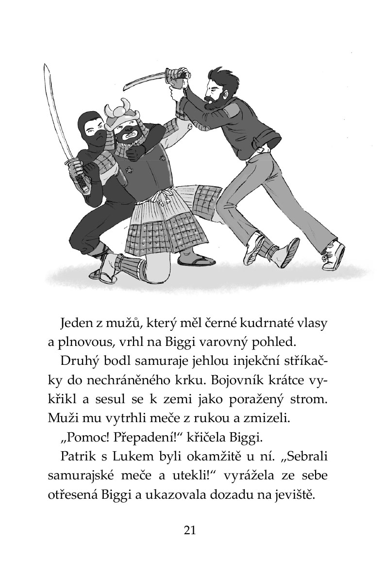 Klub Tygrů - Samurajův meč