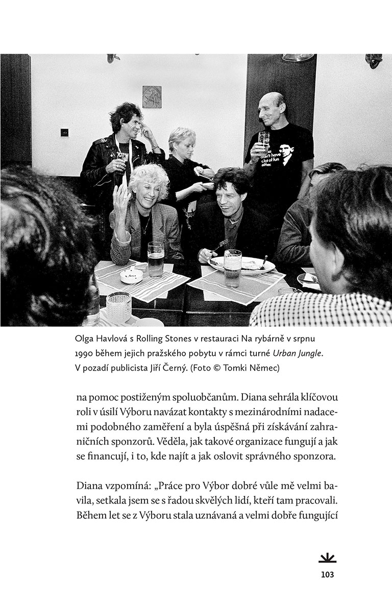 Setkání s Dianou Phipps Sternbergovou