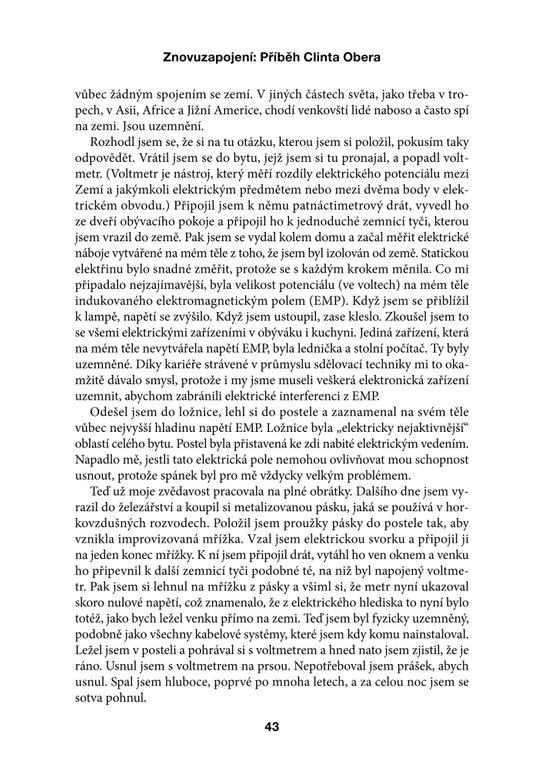 Uzemnění - zdraví prospěšný objev všech dob