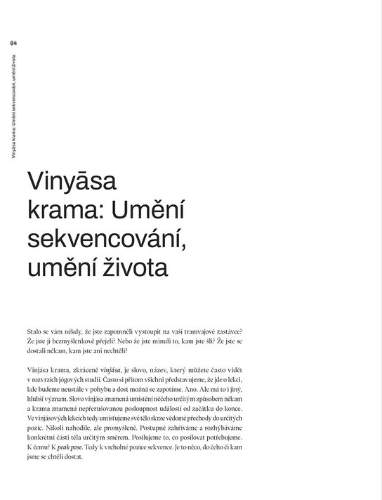 Umění jógy