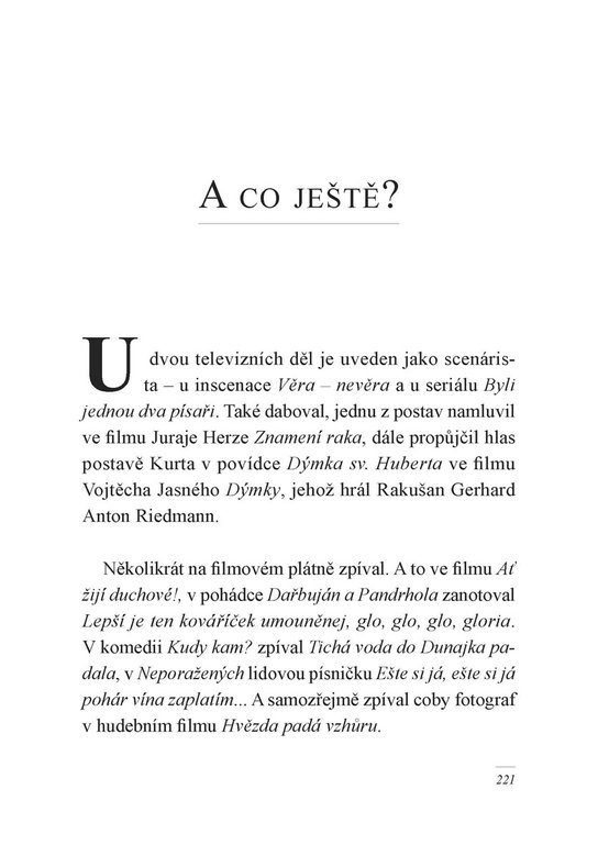 Jiří Sovák osobně