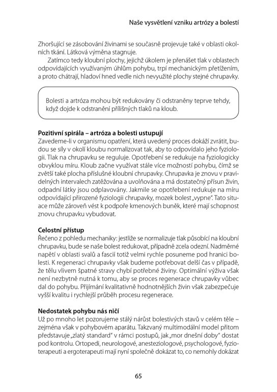 Skoncujte s artrózou