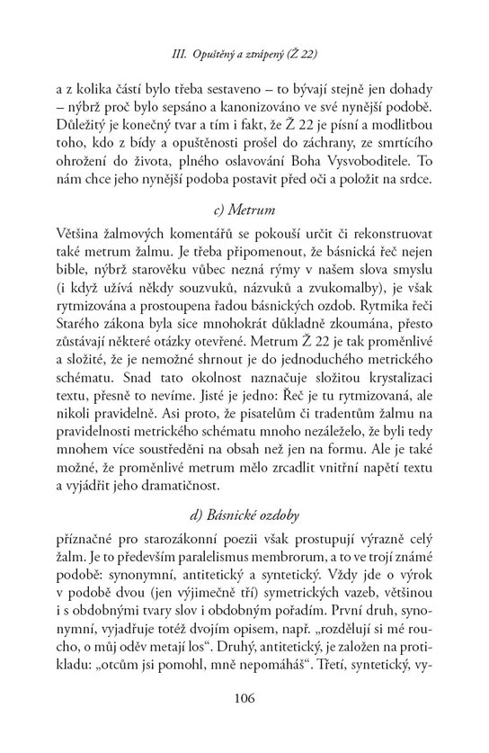 Tři svědkové. Mojžíš, Izaiáš, žalmista