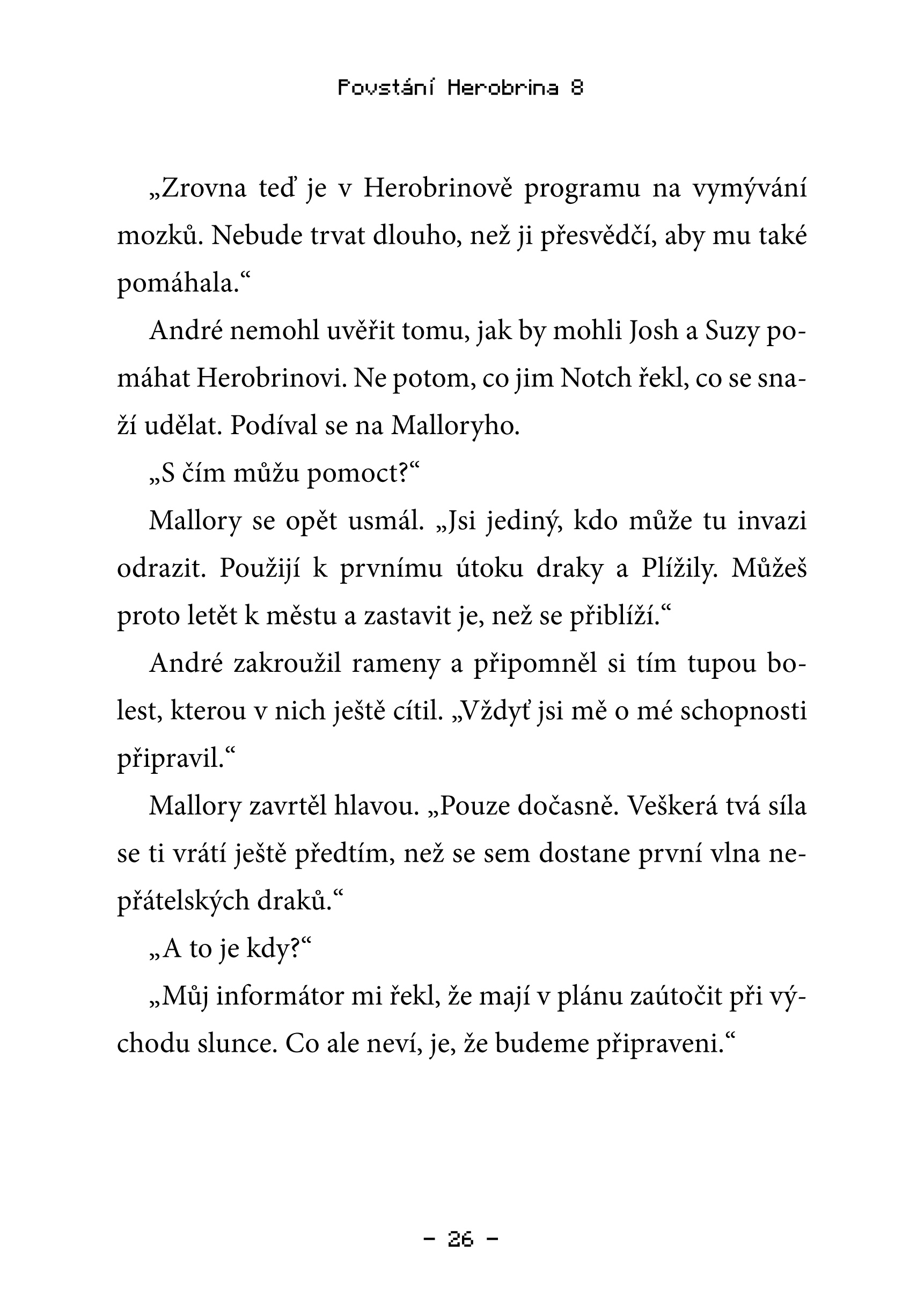 Povstání Herobrina 8 – Zapomenutý restart
