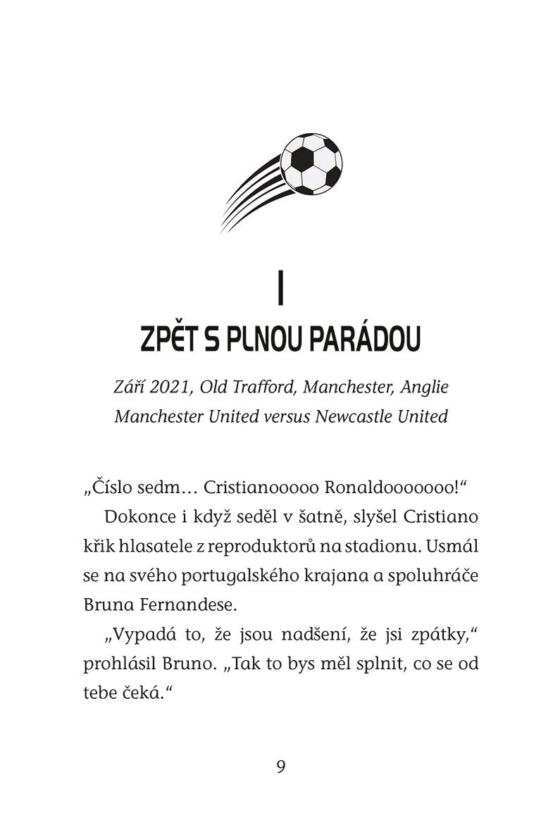 Hvězdy fotbalového hřiště - Ronaldo