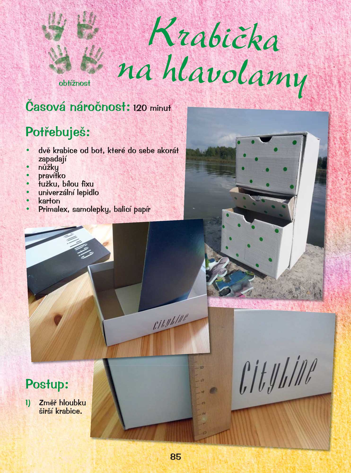 Vyrábíme zábavu, bavíme se (s) tvořením