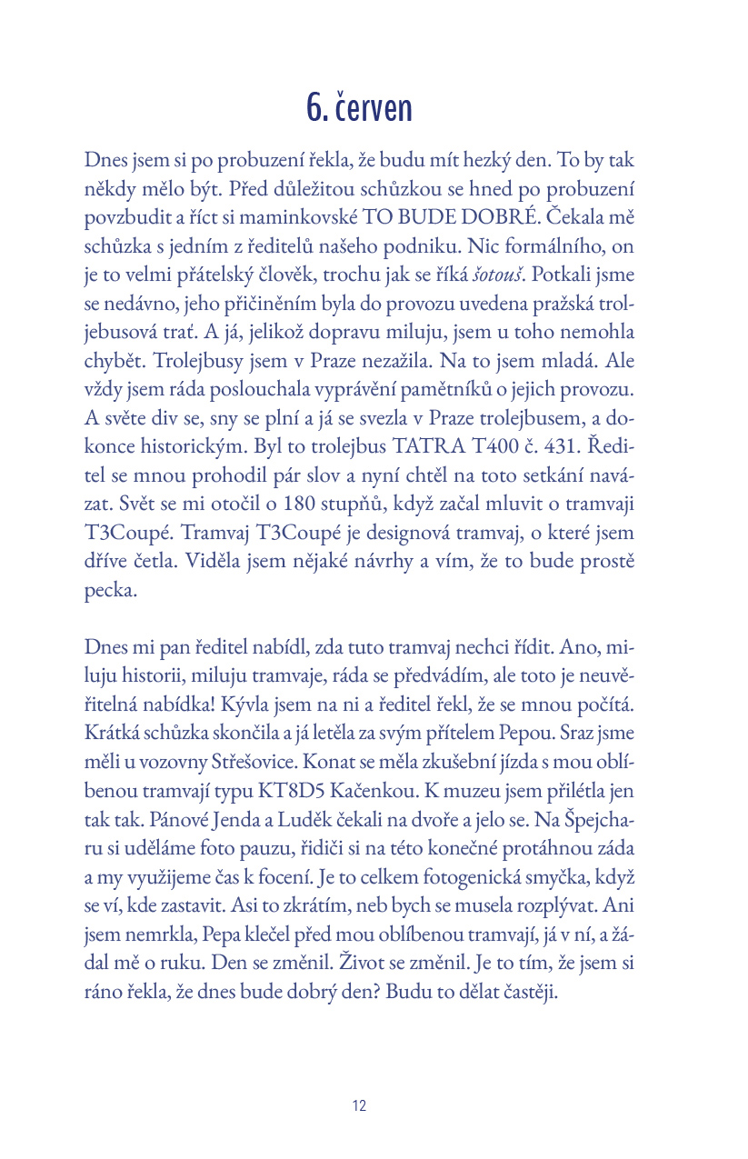 Deník tramvajačky