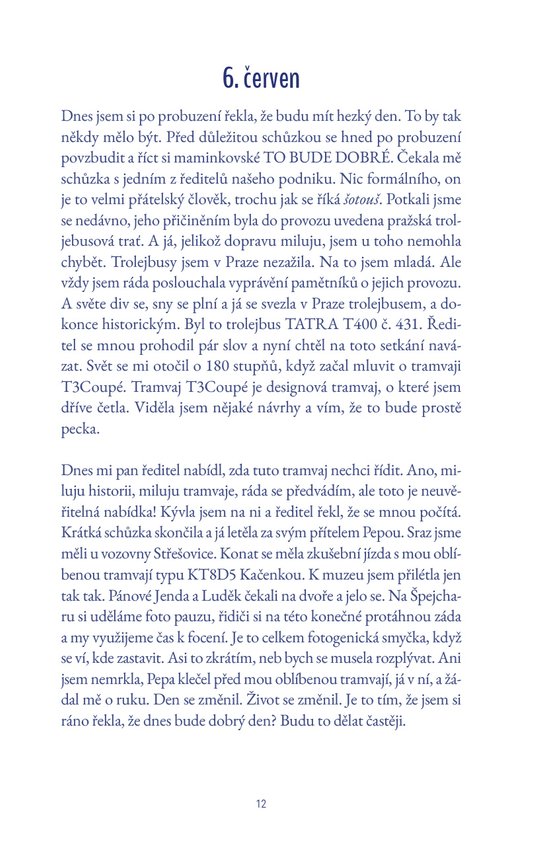 Deník tramvajačky