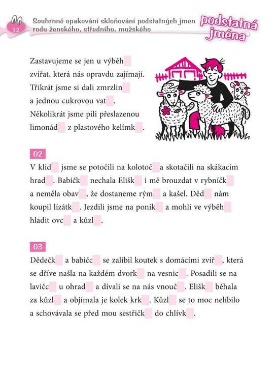 Veselé diktáty a doplňovačky - Hurá do kuchyně (5. třída)