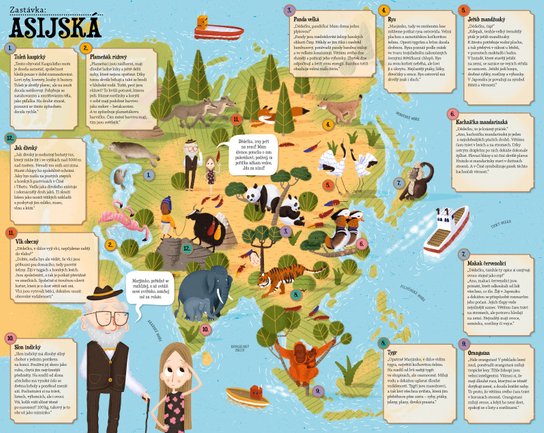 Velké vlakové dobrodružství za zvířaty světa