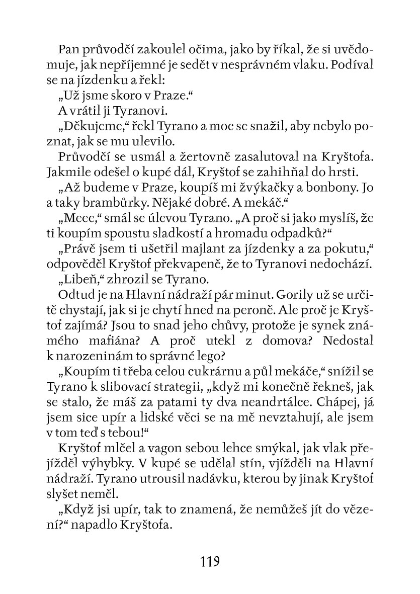 Tyrano, dobrodružství českého upíra