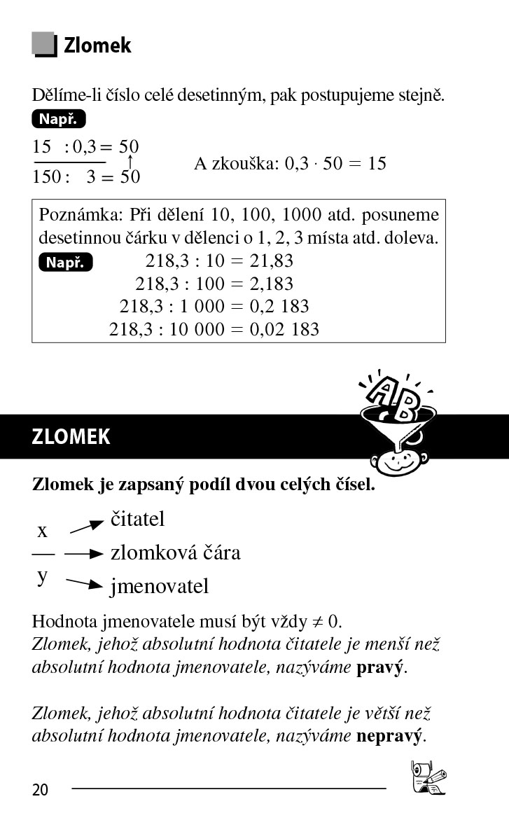 Matematika do dlaně pro ZŠ a nižší roč. vícelet. gymnázií