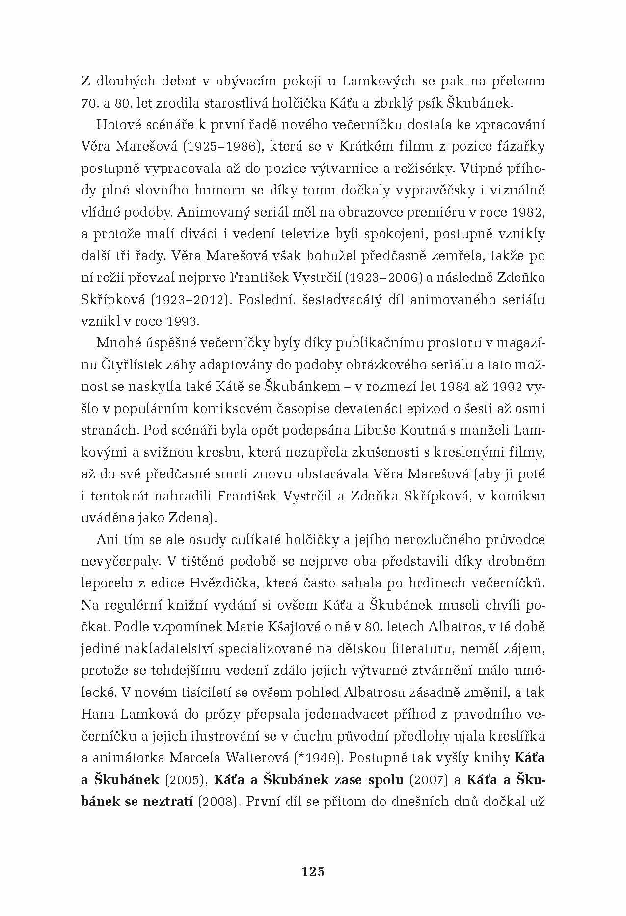 Káťa a Škubánek - Kreslené příběhy