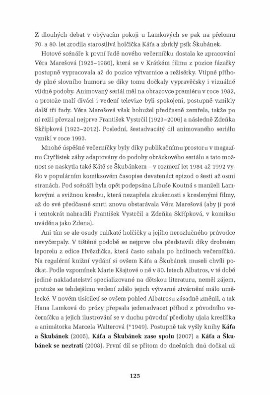 Káťa a Škubánek - Kreslené příběhy