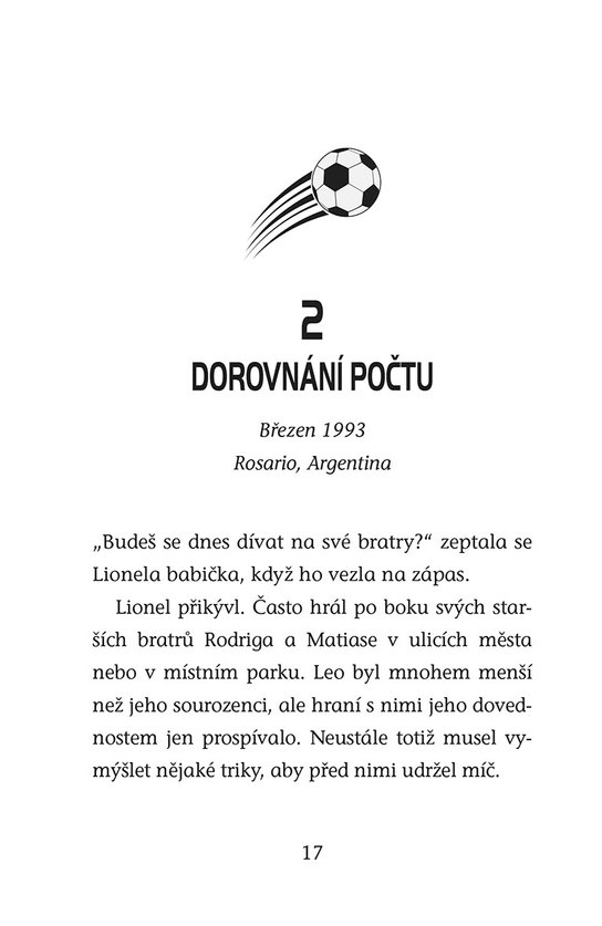 Hvězdy fotbalového hřiště - Messi