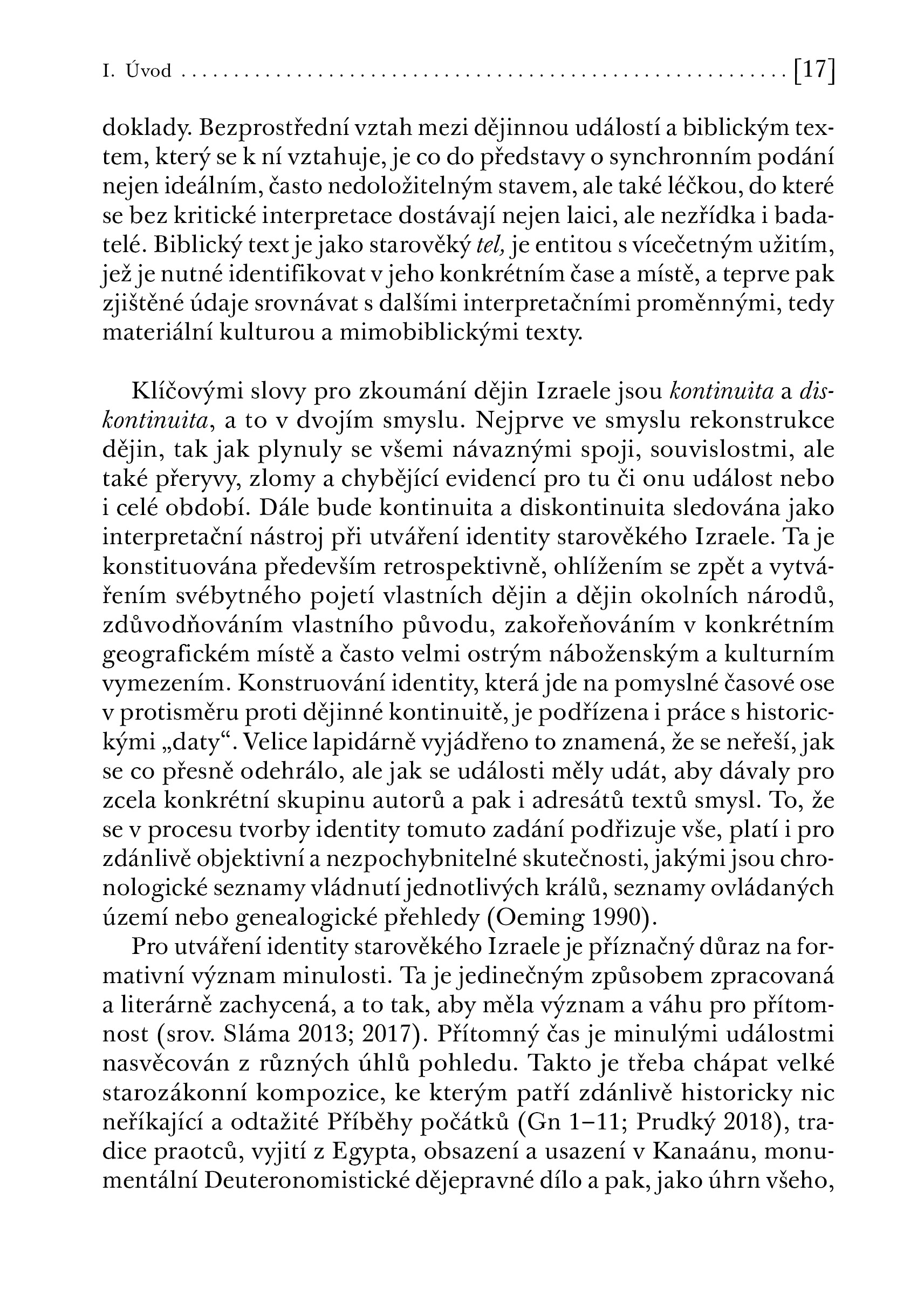 Archeologie, dějiny a utváření identity starověkého Izraele