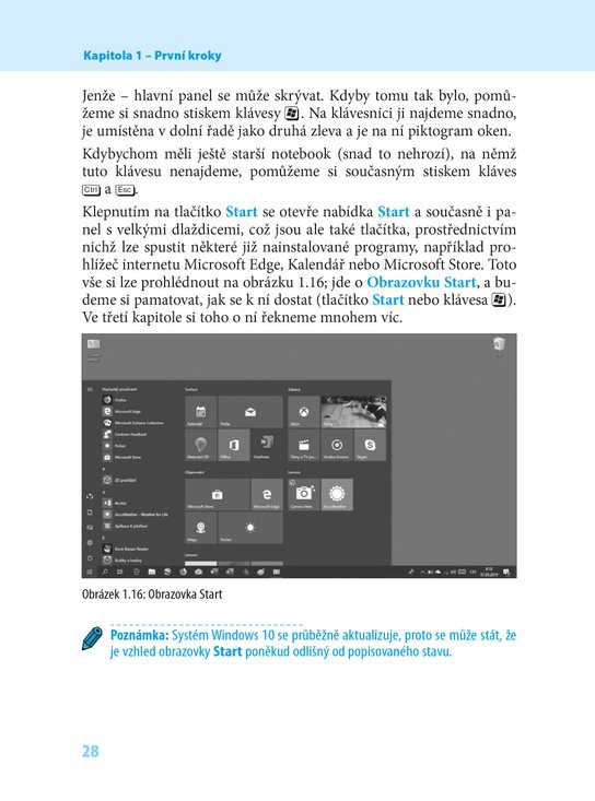 Notebook pro seniory: Aktualizované vydání pro Windows 10