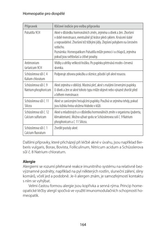 Homeopatie pro dospělé
