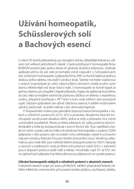 Homeopatie pro dospělé