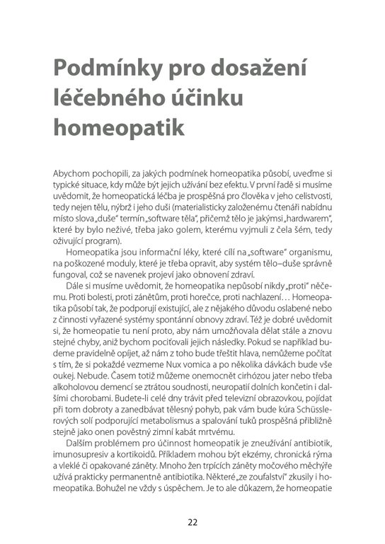 Homeopatie pro dospělé