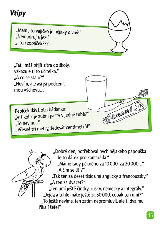 Bezva vtipy a hádanky pro kluky a holky