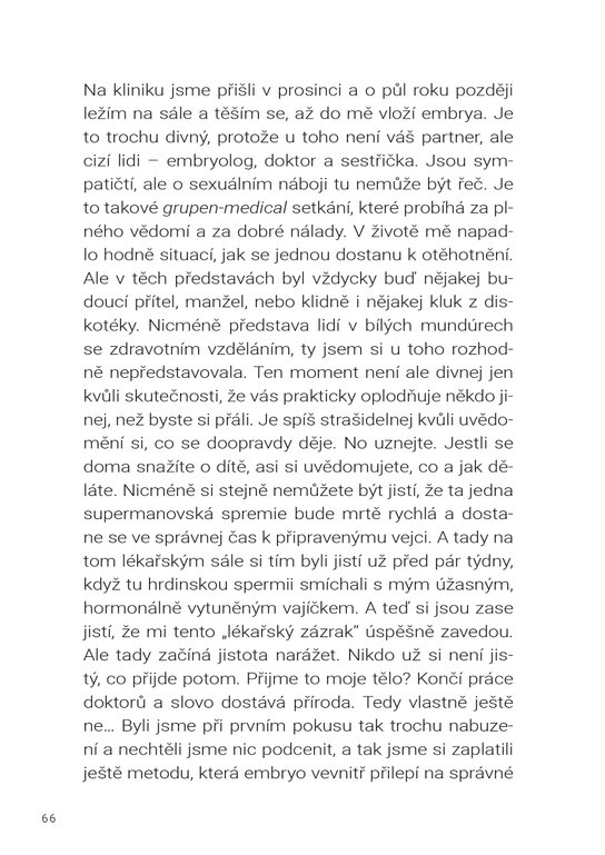 Spermie v kelímku 