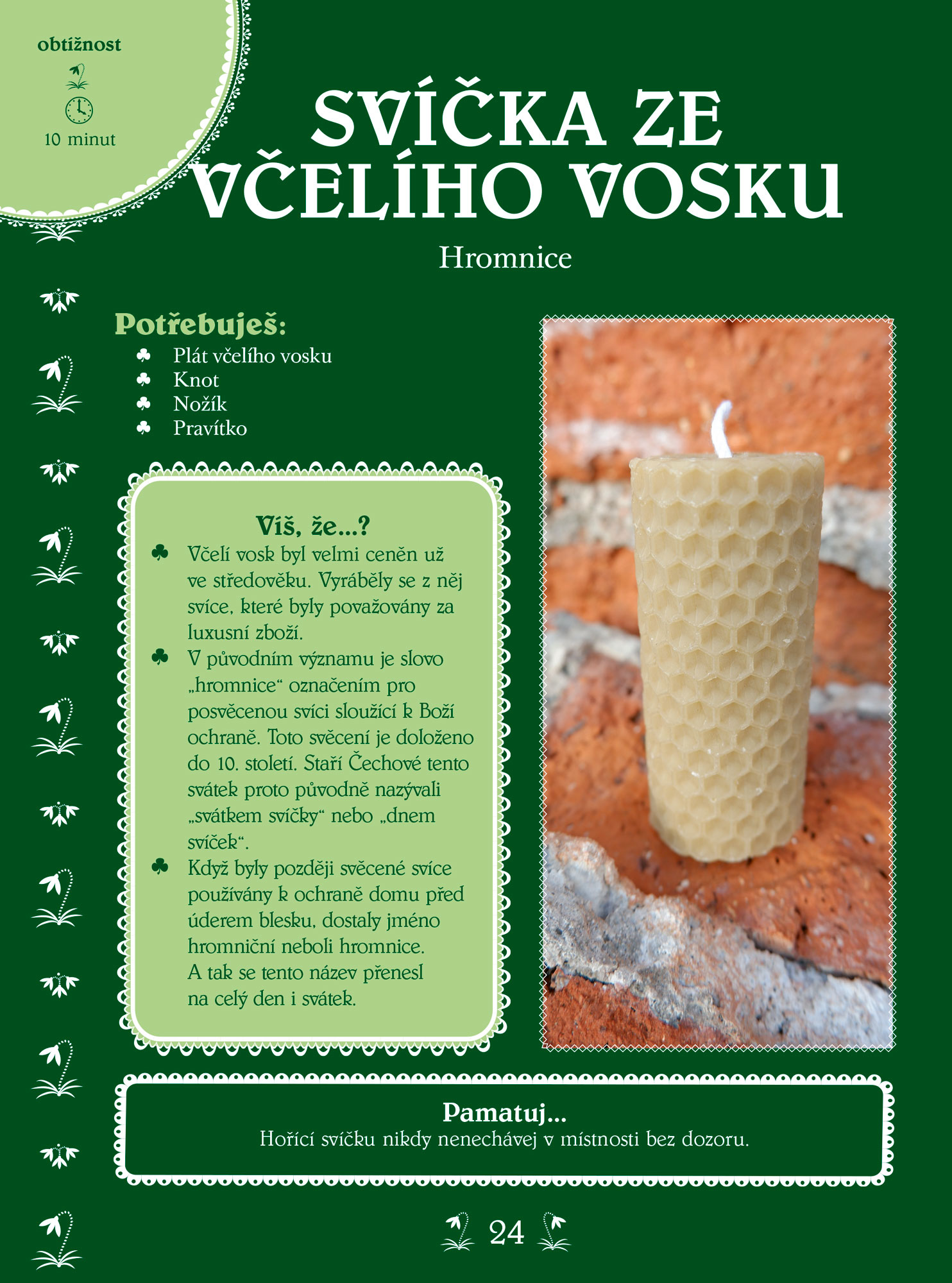 Lidové tradice pro šikovné ruce
