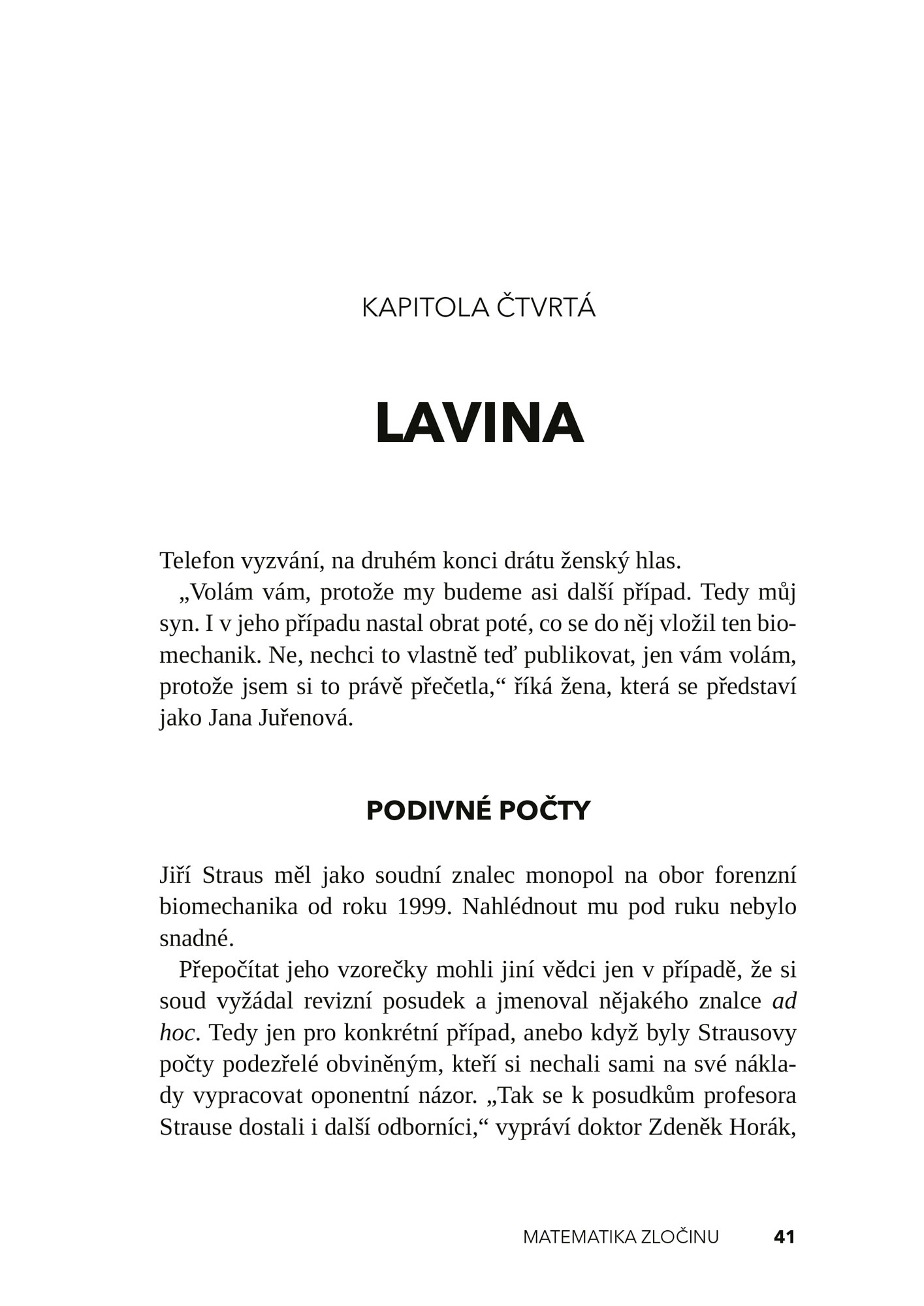 Matematika zločinu
