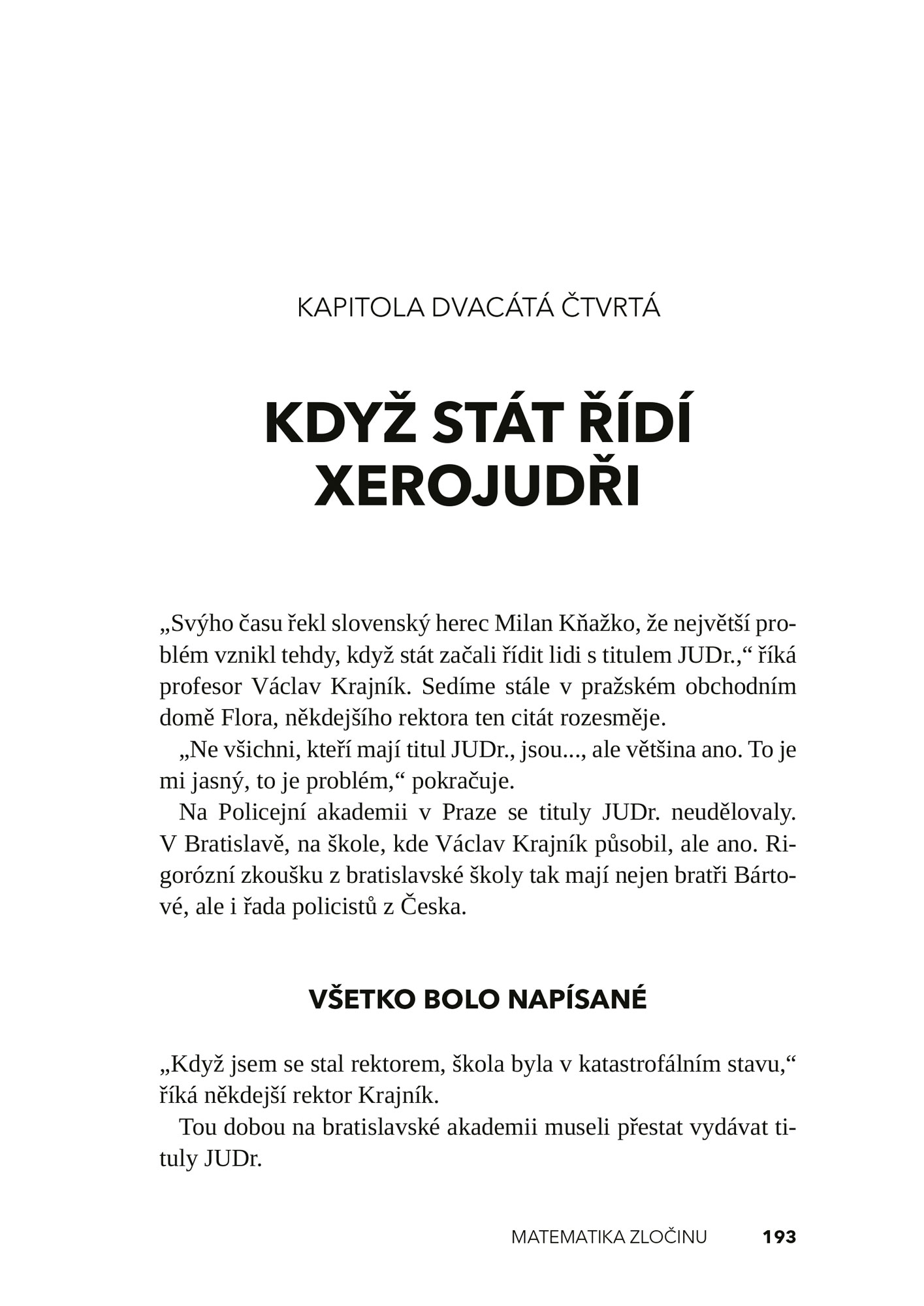 Matematika zločinu