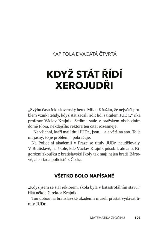Matematika zločinu