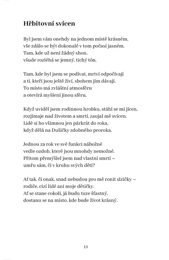 Láska, smutek, temnota