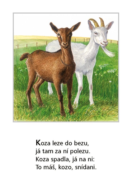 Lidová říkadla o zvířátkách