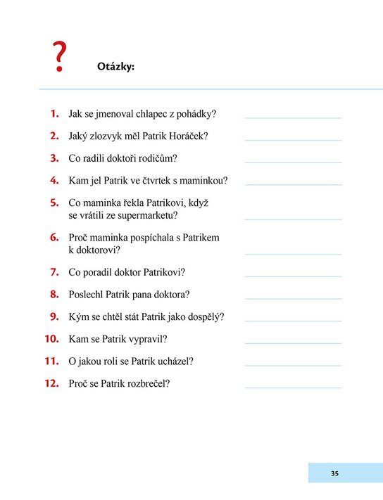 Obrázkové logopedické pohádky