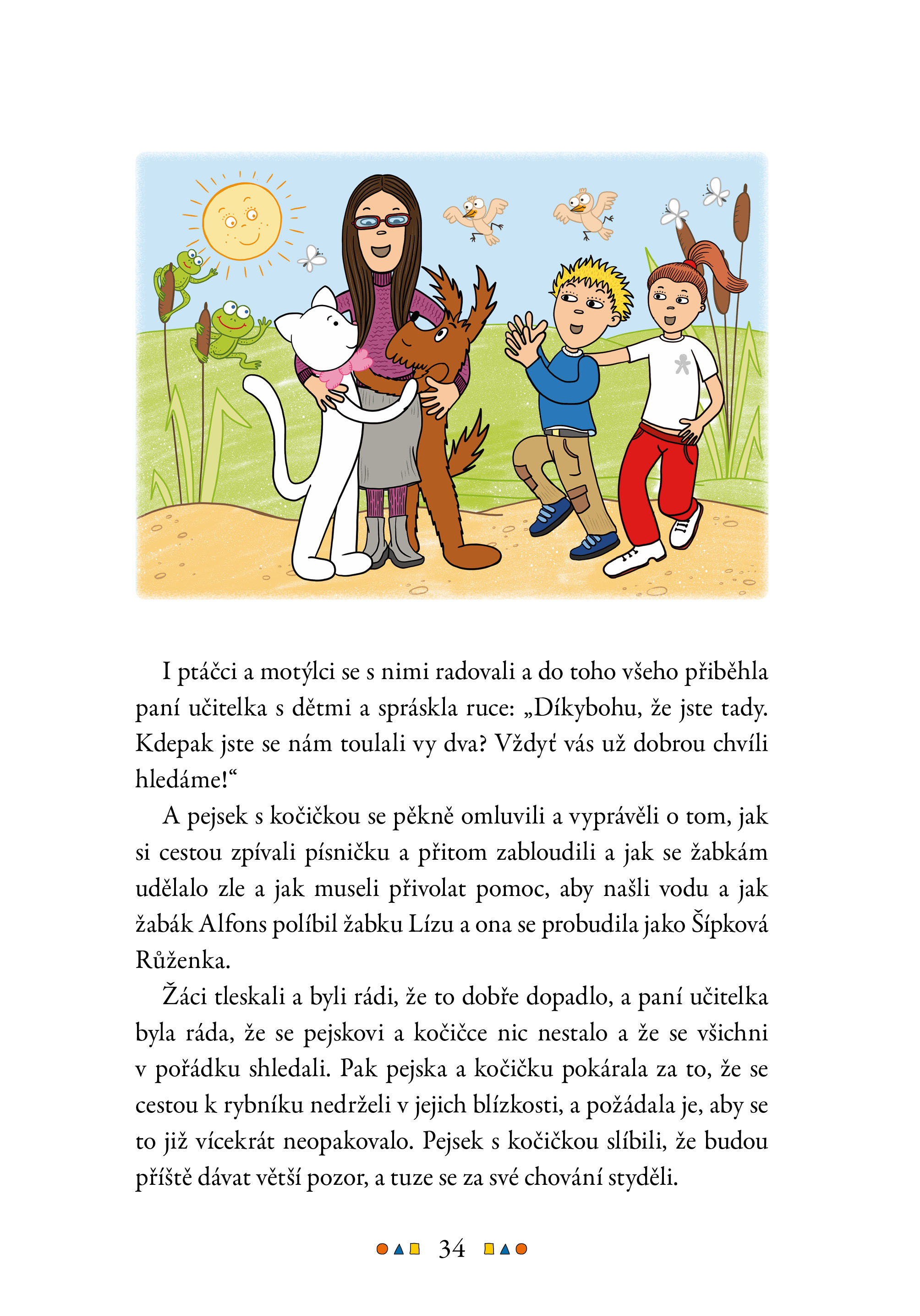 Školní příběh pejska a kočičky