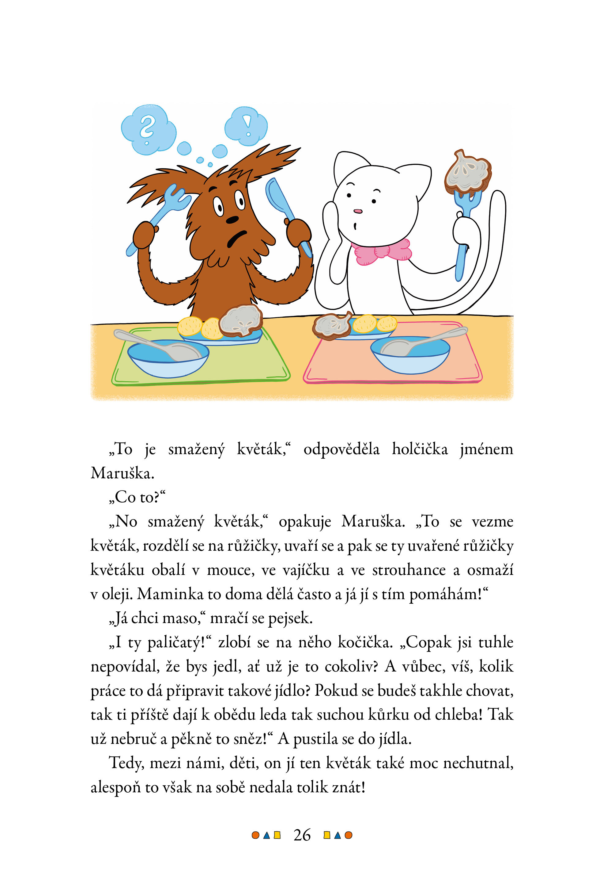 Školní příběh pejska a kočičky