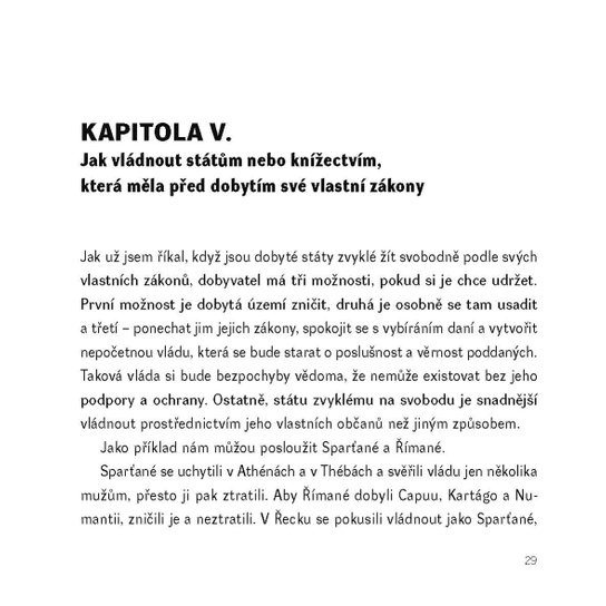 Niccolo Machiavelli: Vladař